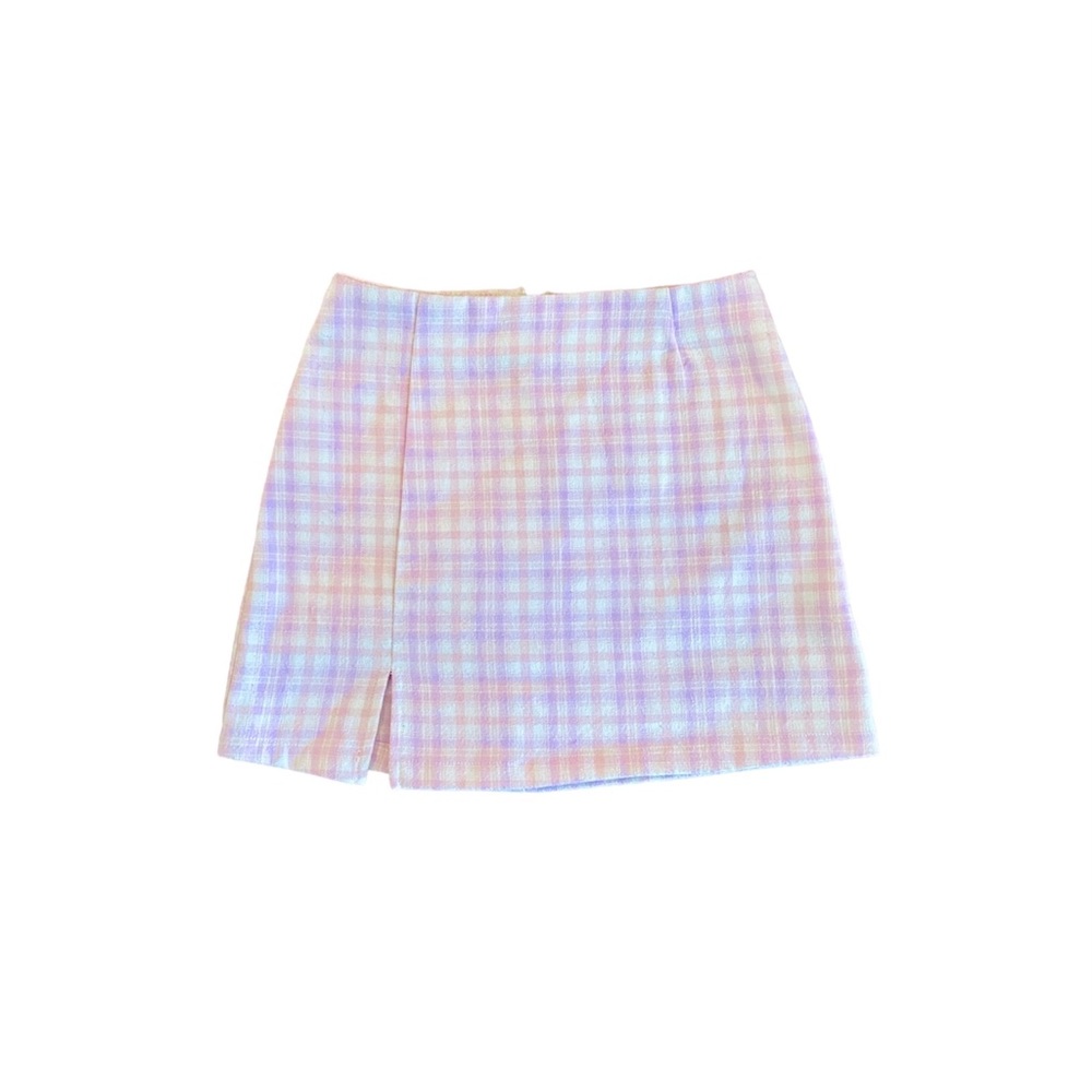 Girls Plaid Skirt